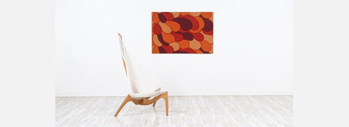Vintage 1967 Marimekko "Villikaali" Wall Textile Art by Maija Isola