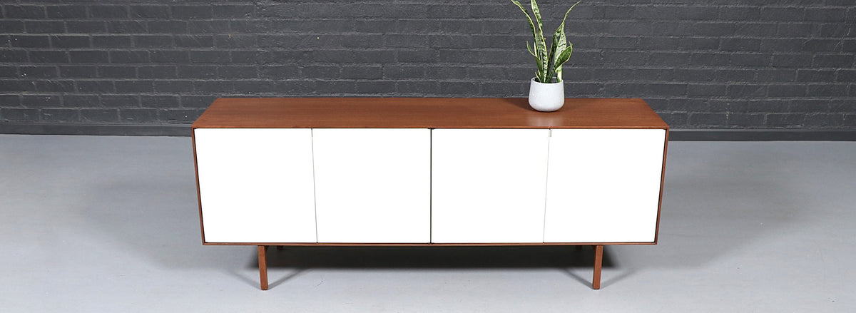 Florence Knoll Model-541 Two-Tone Lacquered Credenza