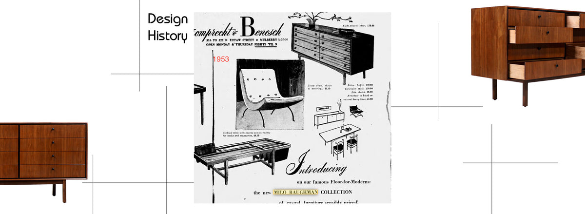 Jack Cartwright 12-Drawer Walnut Dresser for Founders Co.