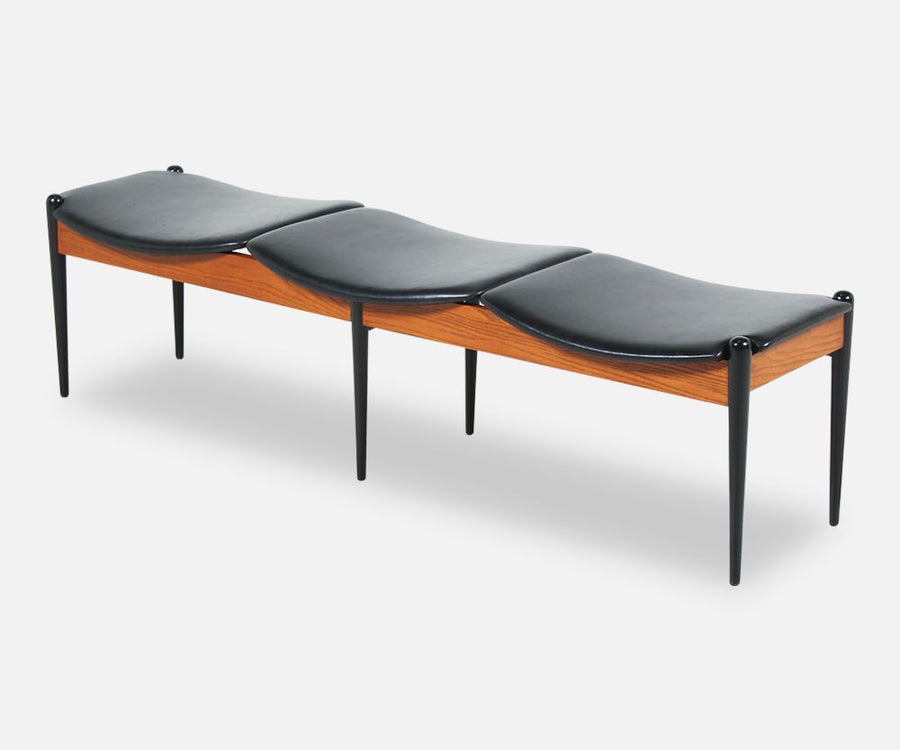 Danish Modern 3-Seater Bench