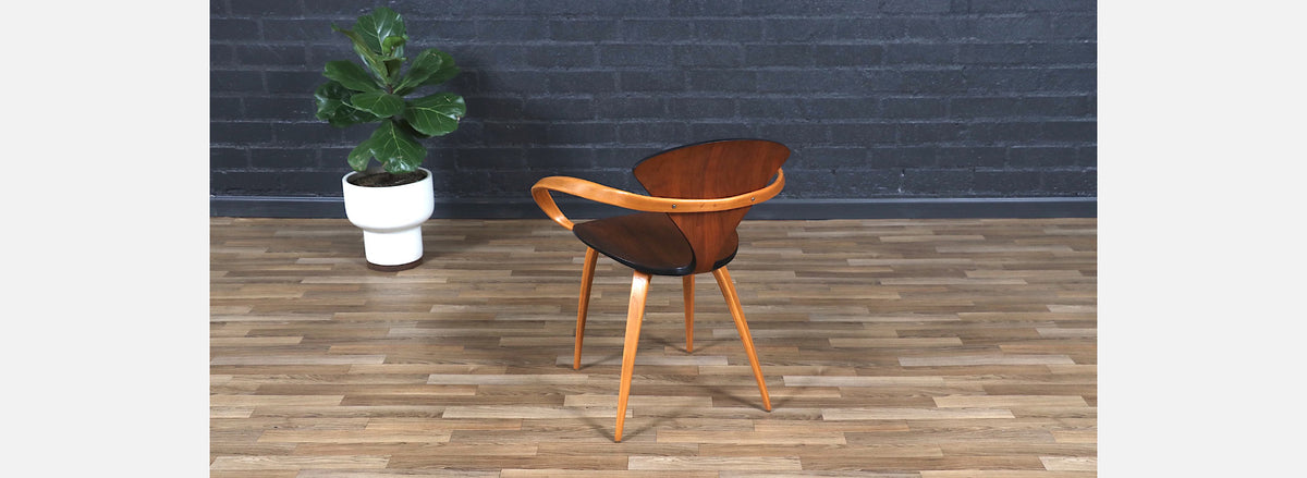 Mid-Century "Pretzel" Arm Chair by Norman Cherner for Plycraft