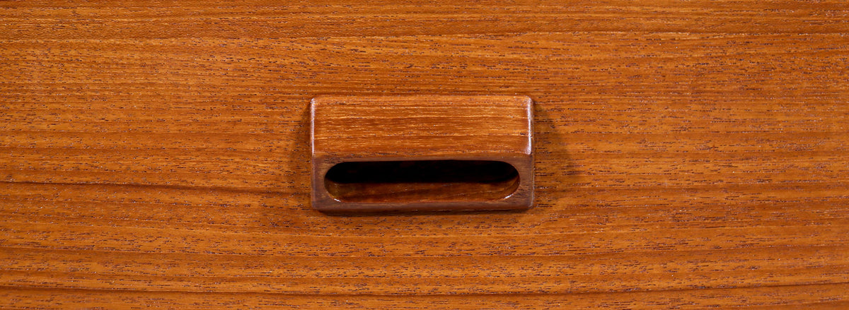 Danish Modern Teak Chest of Drawers by Børge Mogensen for Søborg Møbler