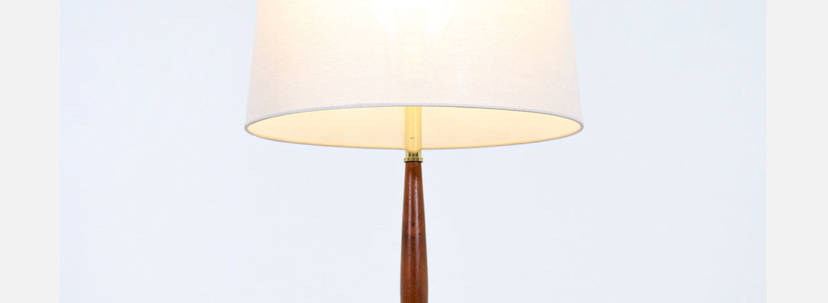 Gerald Thurston Brass Tripod Table Lamp