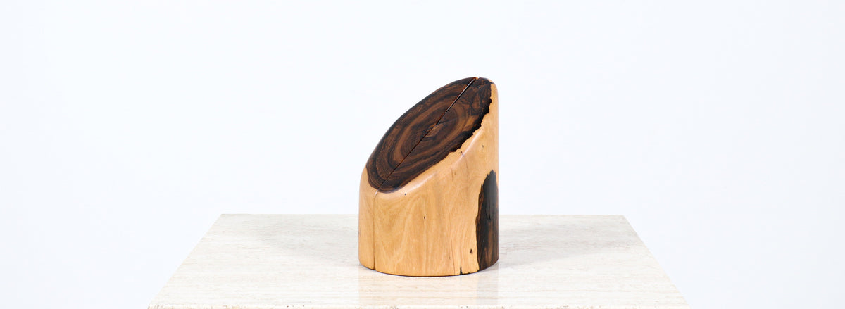 Don Shoemaker Sculpted Rosewood Bookends for Señal Furniture