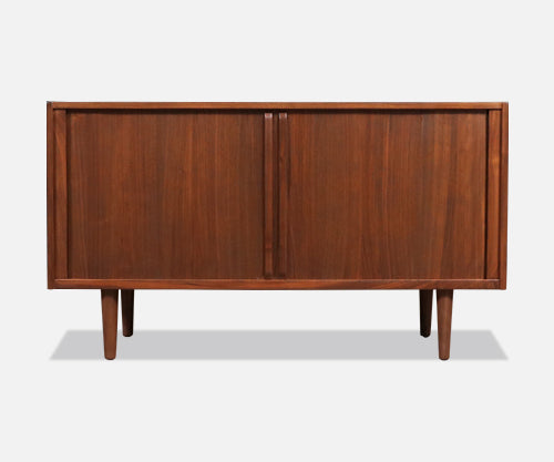 Nils Jonsson "Atle" Tambour-Door Credenza w/ Exposed Dovetail Joinery