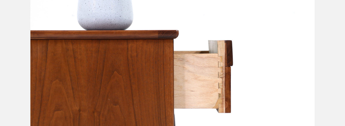 Mid-Century Modern Walnut Night Stands by American of Martinsville