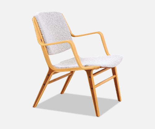Peter Hvidt & Orla Mølgaard-Nielsen "Ax" Lounge Chair for Fritz Hansen