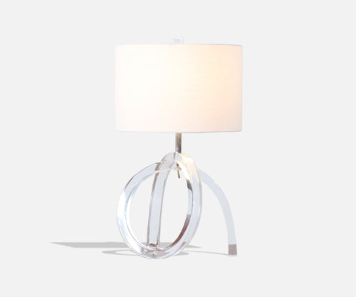 Dorothy Thorpe “Pretzel” Lucite Table Lamp