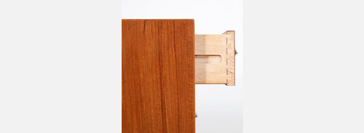 Danish Modern Teak Dresser by Kai Kristiansen