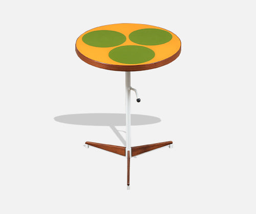 Peter Pepper Products Adjustable Tripod Resin Side Table