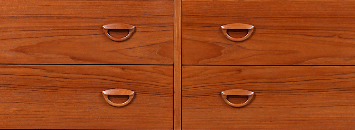 Danish Modern Teak Dresser by Kai Kristiansen