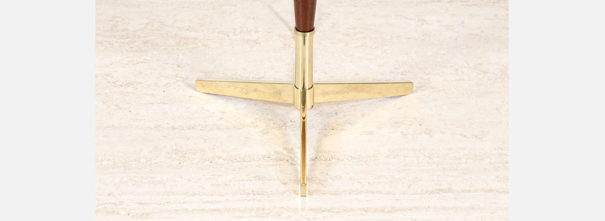Gerald Thurston Brass Tripod Table Lamp