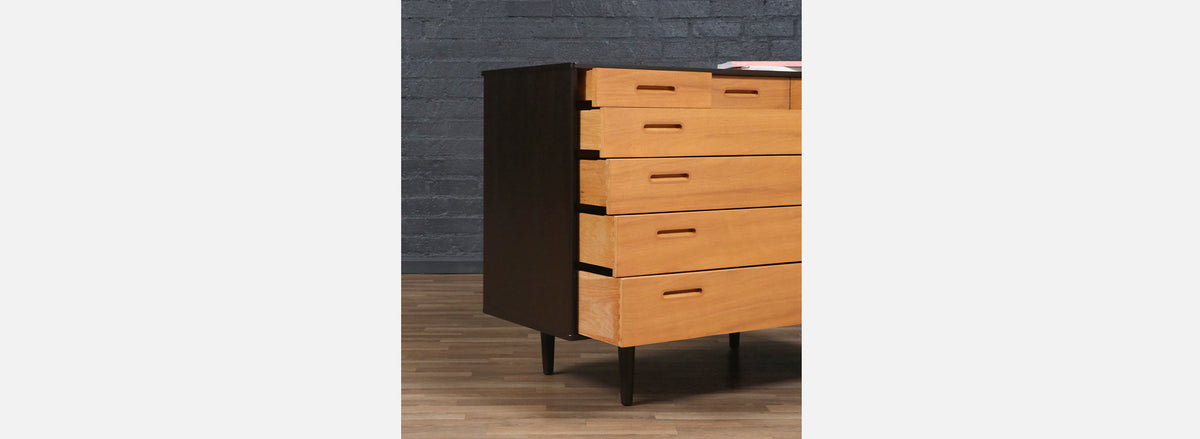 Edward J. Wormley Two-Tone Dresser for Dunbar