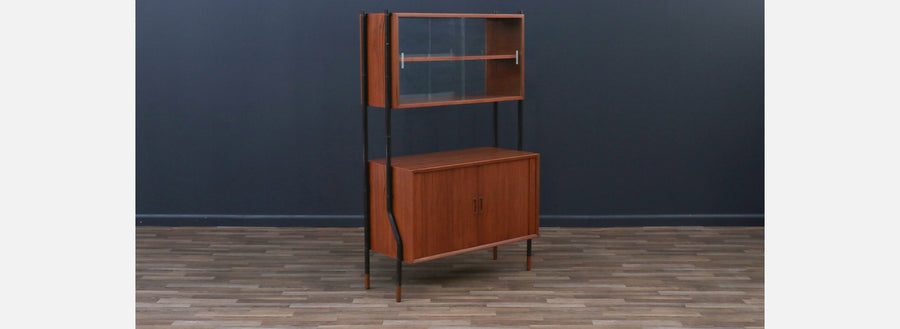 Danish Modern Free-Standing Bookcase by Lyby Mobler