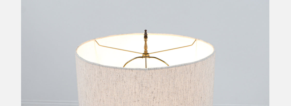 Gordon & Jane Martz Matte Black Ceramic Table Lamps for Marshall Studios 