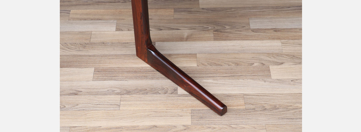 Danish Cantilever Floating Rosewood Desk by Georg Petersens