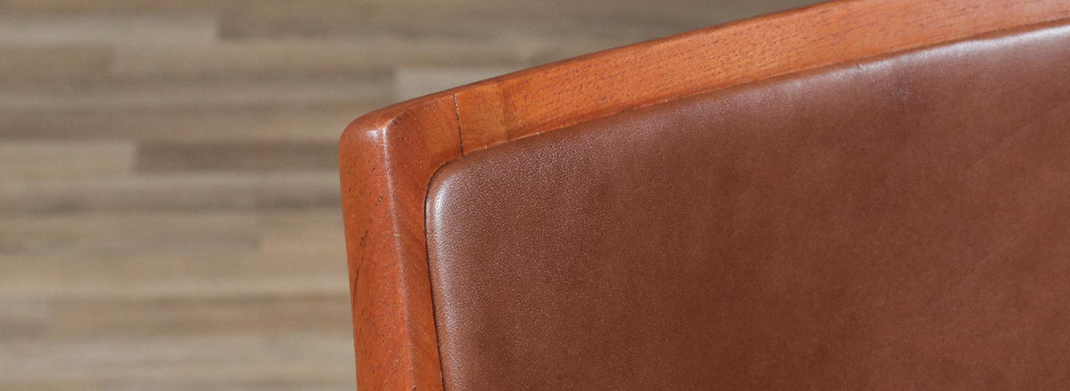 Niels Moller Model-80 Teak & Cognac Leather Chair