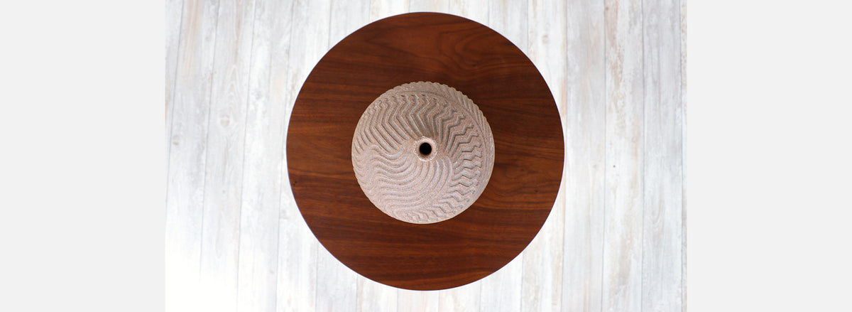 Mid-Century Modern Ceramic Stoneware Vase