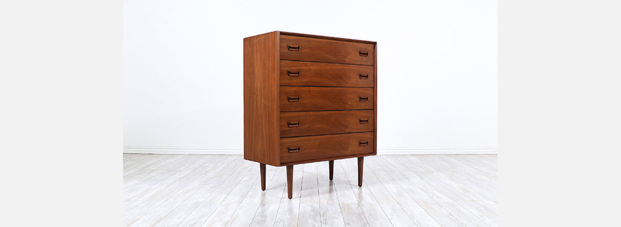 Danish Modern Teak Chest of Drawers by Munch Slagelse