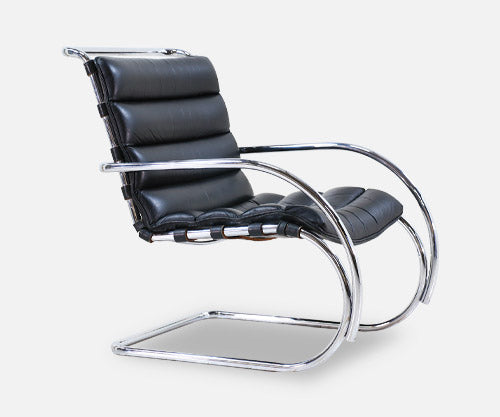 Early Mies van der Rohe MR Lounge Chair for Knoll