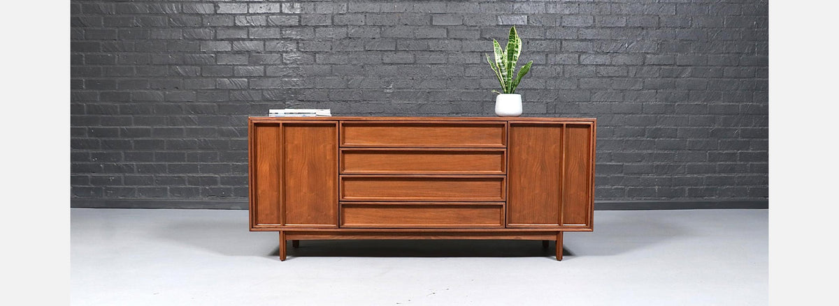 Californian Modern Credenza by John Keal for Brown Saltman
