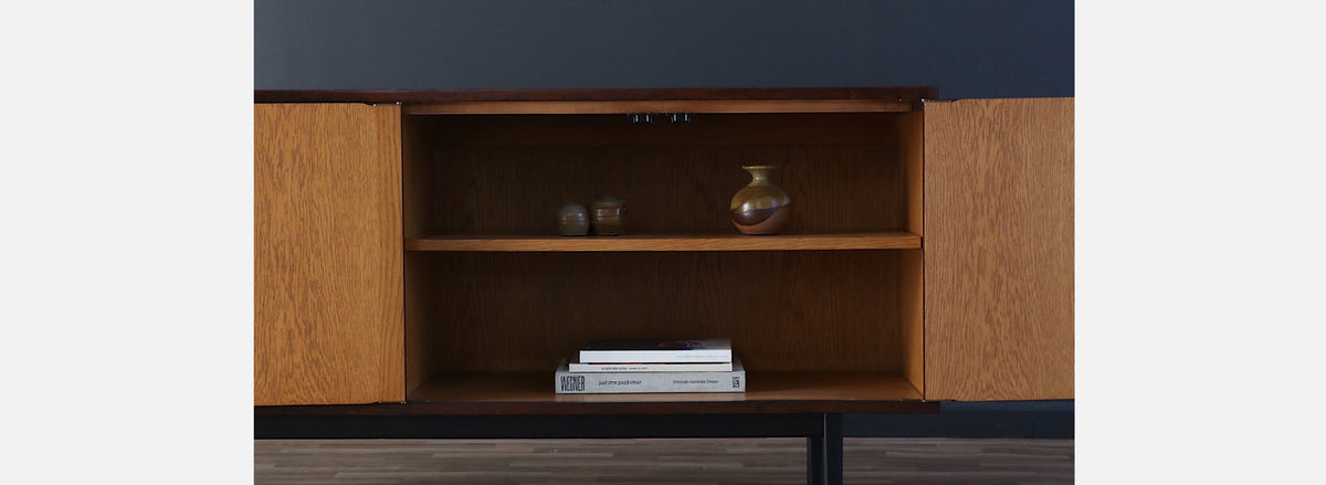 Jack Cartwright Rosewood Credenza for Founders 