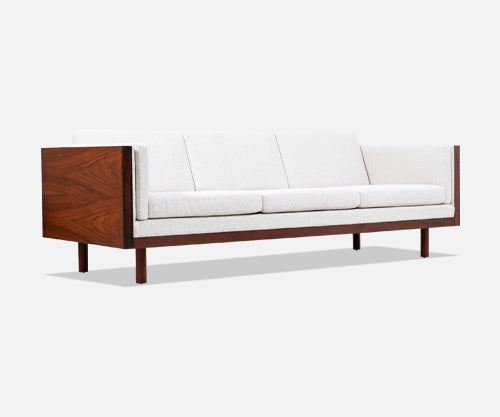 Milo Baughman Rosewood Case Sofa for Thayer Coggin