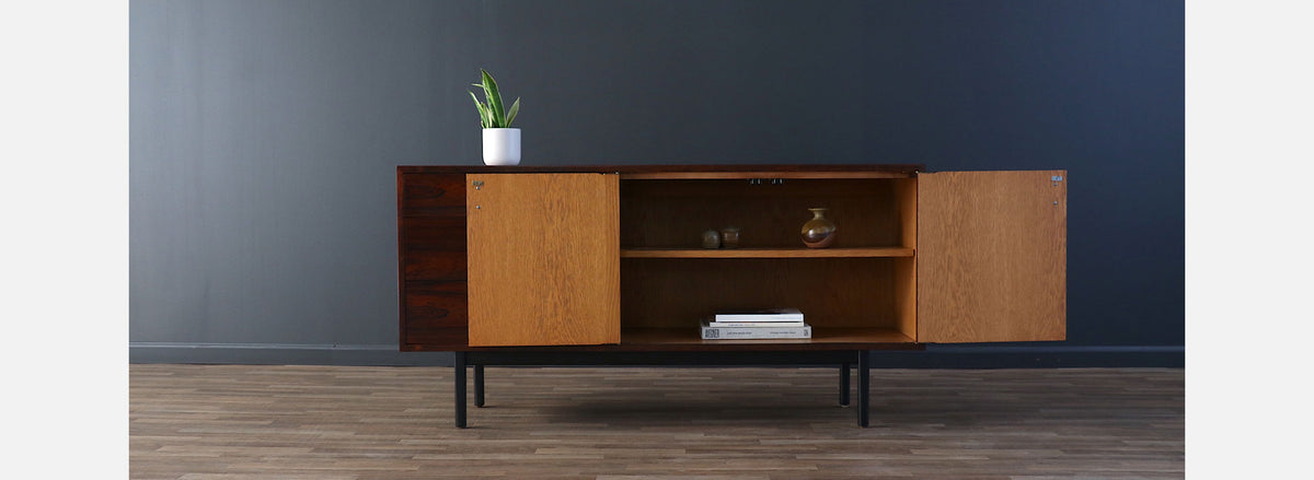 Jack Cartwright Rosewood Credenza for Founders 