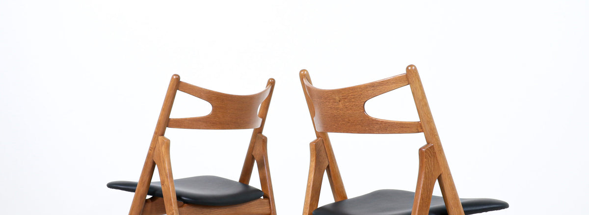 Hans J. Wegner "Sawbuck" CH-29 Desk Chair for Carl Hansen & Søn