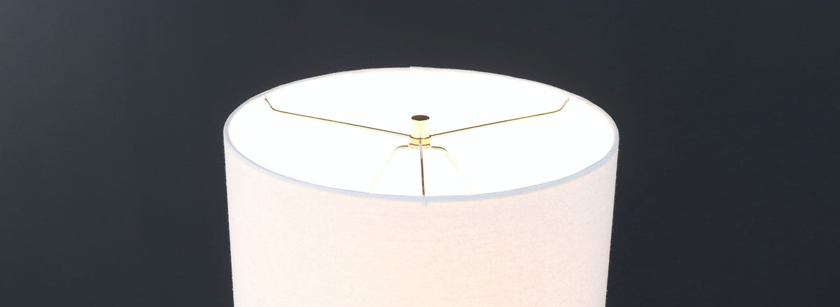 Mid-Century Modern Sculpted Spiral Walnut Table Lamp