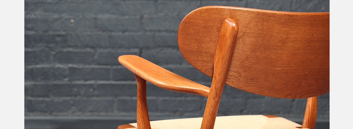 Hans J. Wegner CH-22 Lounge Chair for Carl Hansen & Søn