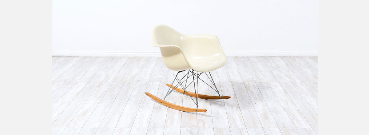 Original Vintage Charles & Ray Eames RAR Rocking Chair for Herman Miller