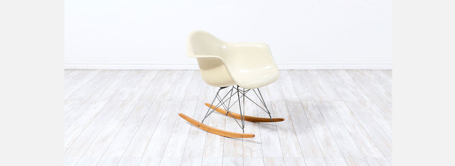 Original Vintage Charles & Ray Eames RAR Rocking Chair for Herman Miller