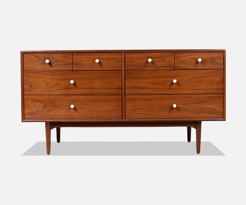 Kipp Stewart & Stewart McDougall ”Declaration” Walnut Dresser for Drexel