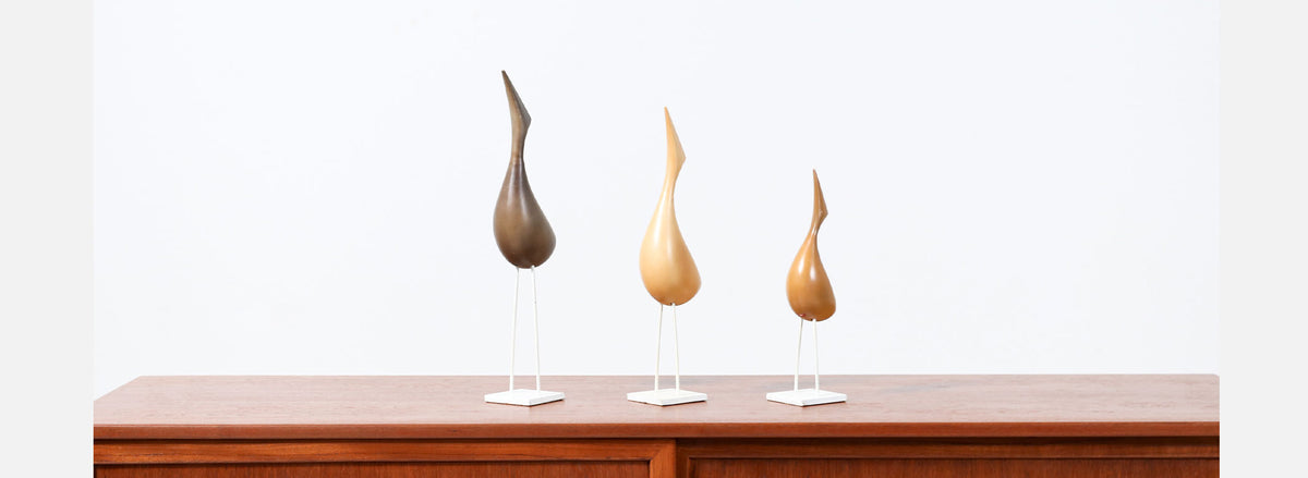 Aldo Londi Italian Ceramic Bird Sculptures for Bitossi