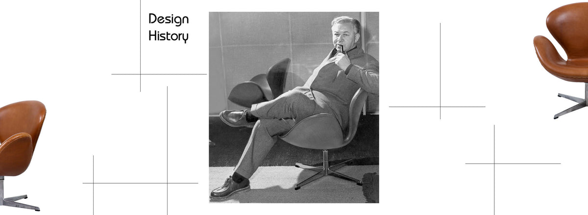 Arne Jacobsen Leather "Swan" Chairs for Fritz Hansen