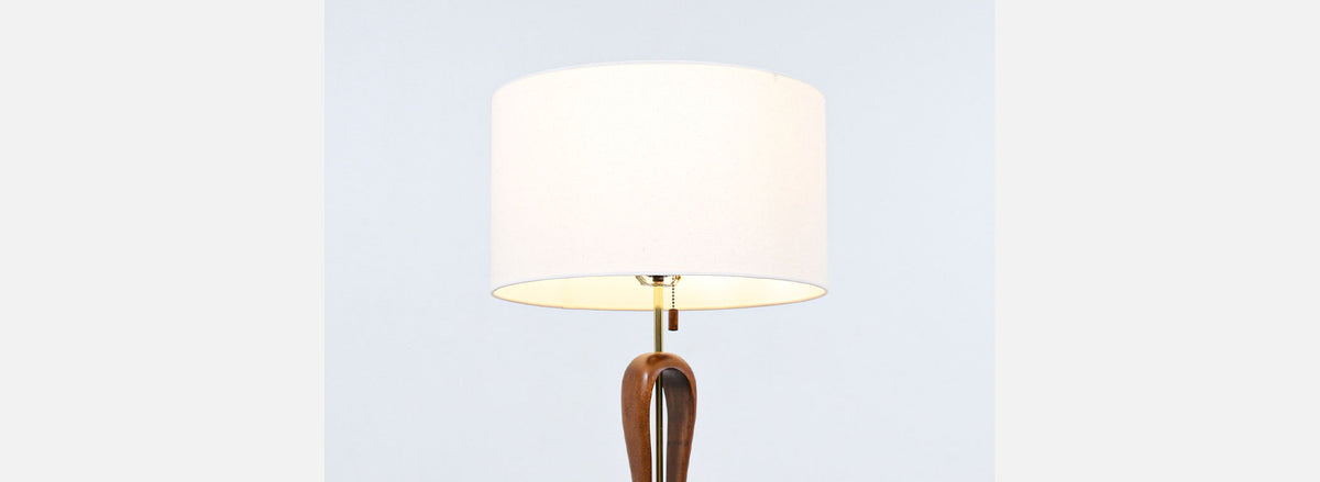 California Modern Sculpted Free-Form Table Lamp by Modeline of CA