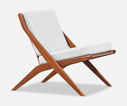 Folke Ohlsson Scissor Lounge Chair for Dux