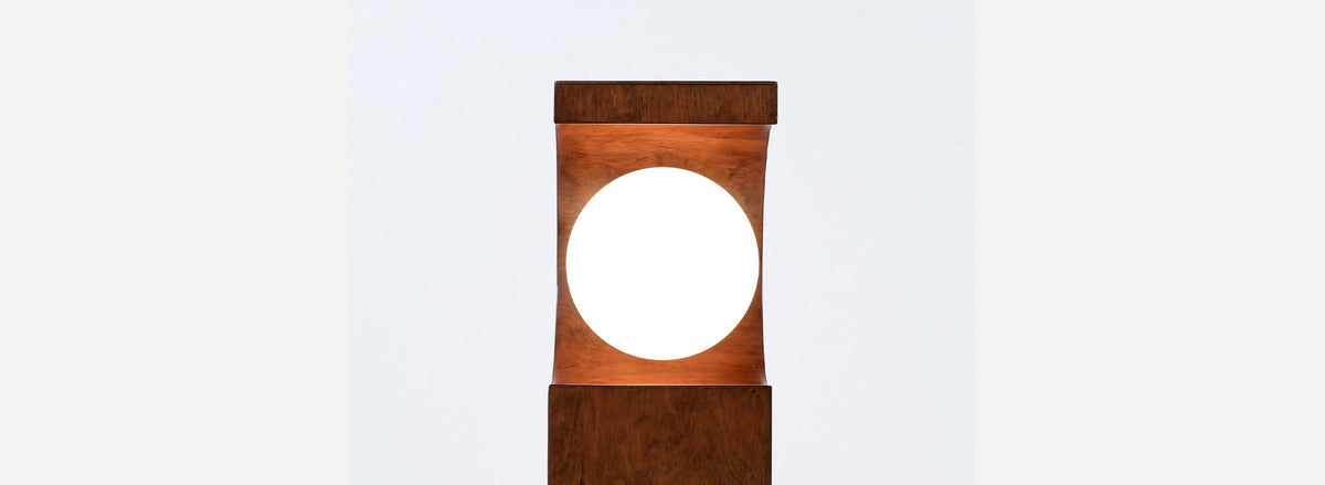 California Modern Geometric Globe Floor Lamp by Modeline