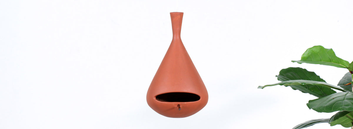 Malcolm Leland Hanging Bird Shelter for Architectural Pottery 