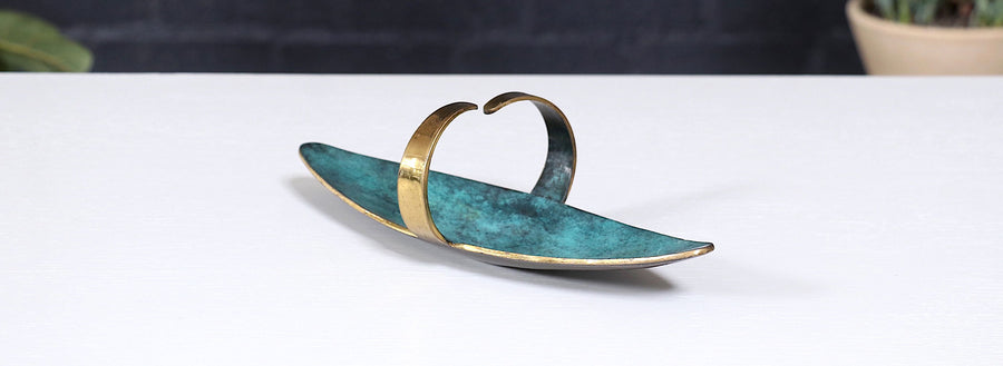 Maurice Ascalon Bronze Tray Bowl for Pal-Bell 