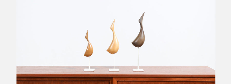 Aldo Londi Italian Ceramic Bird Sculptures for Bitossi
