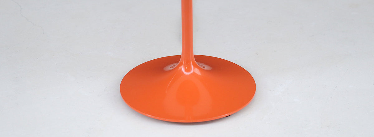 Bill Curry "Stemlite" Orange Mushroom Lamp for Design Line