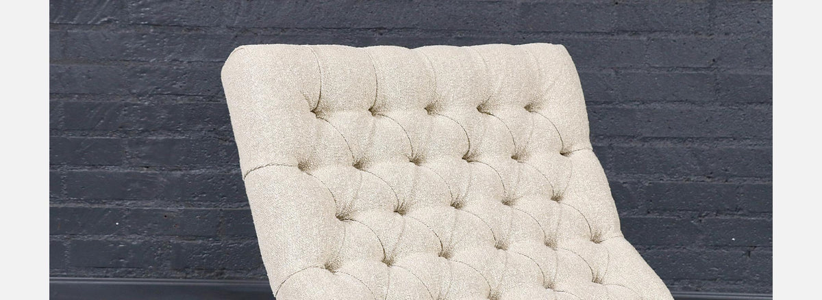 Adrian Pearsall Diamond Button-Tufted Chaise Lounge for Craft Associates