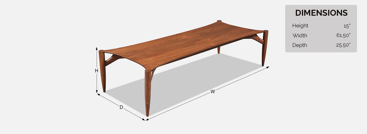 Rare Greta M. Grossman Sculpted Floating Top Coffee Table for Glenn of California