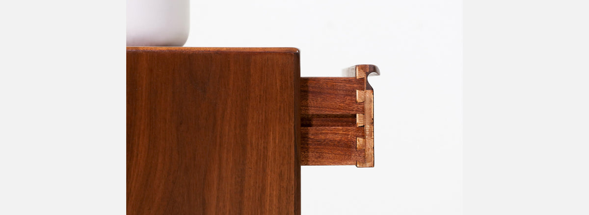 Scandinavian Modern Night Stands with Single Drawers by Westnofa
