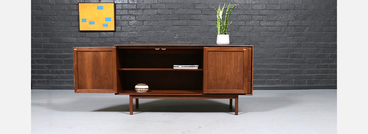 Jack Cartwright Credenza w/ Cane Doors for Founders