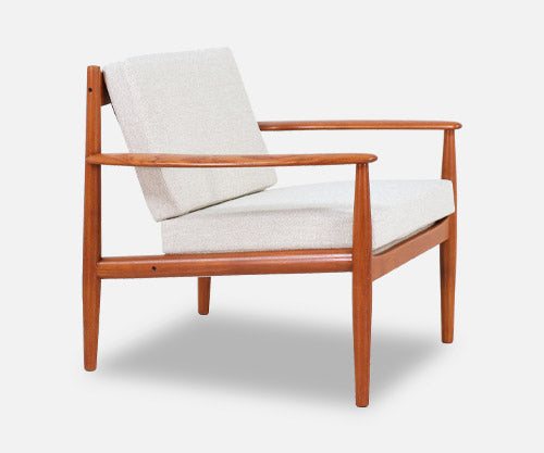 Grete Jalk Teak Lounge Chair for France & Søn