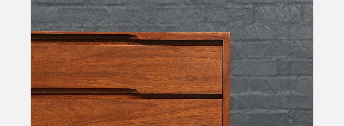 Stewart McDougall & Kipp Stewart Walnut Highboy Dresser for Glenn of CA