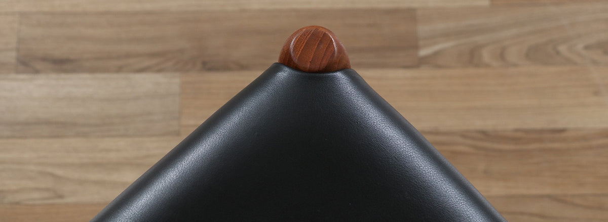 Niels Moller Model-75 Teak & Leather Dining Chairs